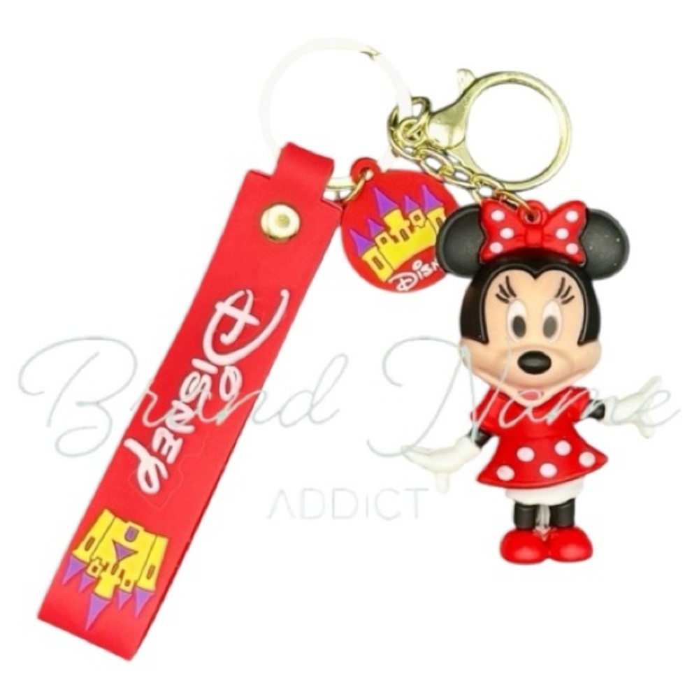 PRICE IS FIRM - Disney Minnie Mouse Keychain with Clip